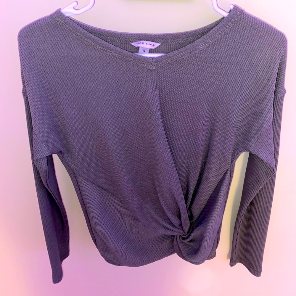 WAFFLE KNOT TOP